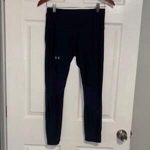 UA navy compression leggings M